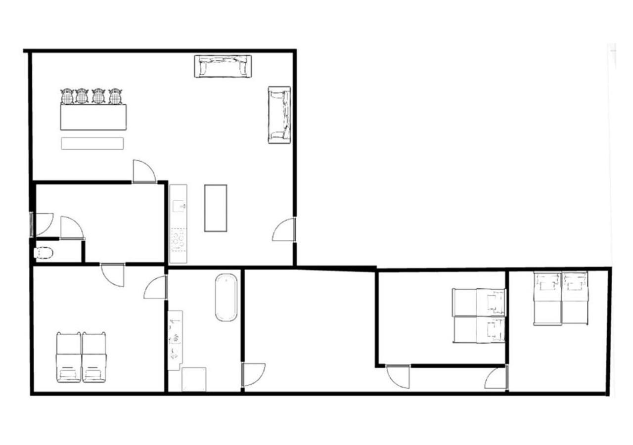 Xxl House With Free Parking & 3 Bedrooms ติลเบิร์ก ภายนอก รูปภาพ
